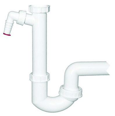 HL10050 HL 100 50 Küchenabfluss Sifon mit Geräteanschluss