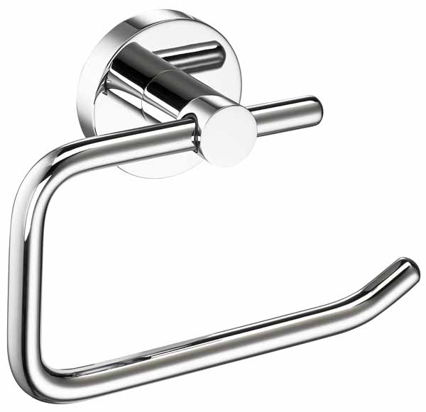 Una-Rollenhsalter-offen UNA Toilettenpapierhalter wandhängend chrom glänzend