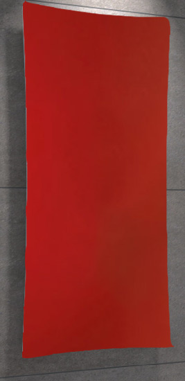 Star_Rot Eyebeam Star Glas Infarotheizkörper 1500 Watt rot