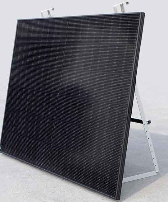 Thornova Balkonkraftwerk 800 Watt mit Aufhängung und Wechselrichter Thornova Balkonkraftwerk 800 Watt mit Aufhängung und Wechselrichter