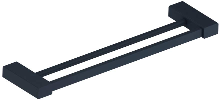 Amoa-Doppelbadetuchhalter-49-cm Badetuchhalter 490 mm doppelt aus Edelstahl