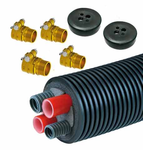 AustroPEX Wärmepumpenrohr WPV 2x40 PN6+KSR32+25 (8M) AustroPEX Wärmepumpenrohr WPV 2x40 PN6+KSR32+25 (8M)