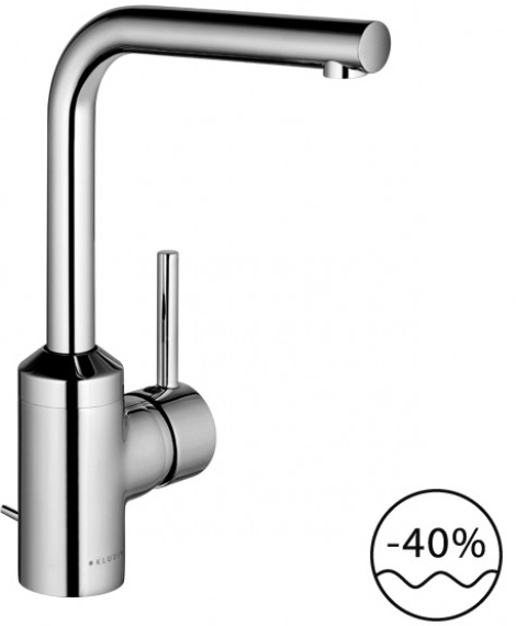 38294_0 Kludi Bozz Waschtisch Einhandmischer Hebel seitlich, verchromt 38294