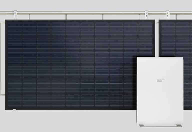 EET SOLMATE Balkonkraftwerk 800W mit Speicher 1,44 kWh EET SOLMATE Balkonkraftwerk 800W mit Speicher 1,44 kWh