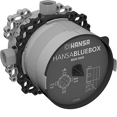Hansa Bluebox Unterputzkörper 1/2" ohne Vorabsperrung, 8000