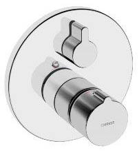 88619045_0 Hansa Sichtteil zu Brause-Unterputz-Thermostat verchromt, 8861