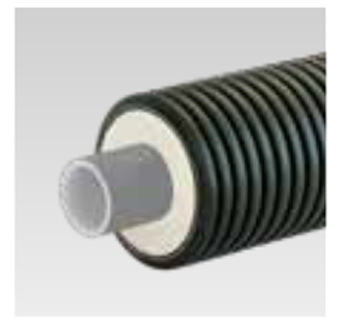 Austropur-WW-Singlerohr-25 Austroflex Austropur Fernwärmerohr single 25 für Warmwasser