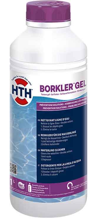 HTH BORKLER GEL Wasserlinienreiniger für Pools