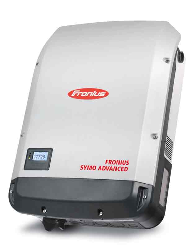 Fronius-Symo-10-20-Advanced Fronius Symo ADVANCED PV Wechselrichter Ansicht vorne