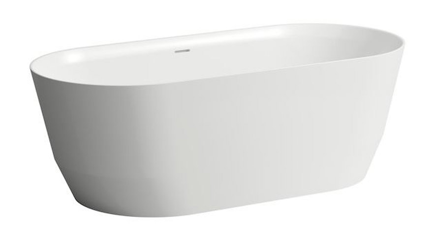 Laufen-Pro-freistehende-Badewanne-aus-Marbond-1650-mm Laufen Pro Badewanne freistehend 1650 mm frei