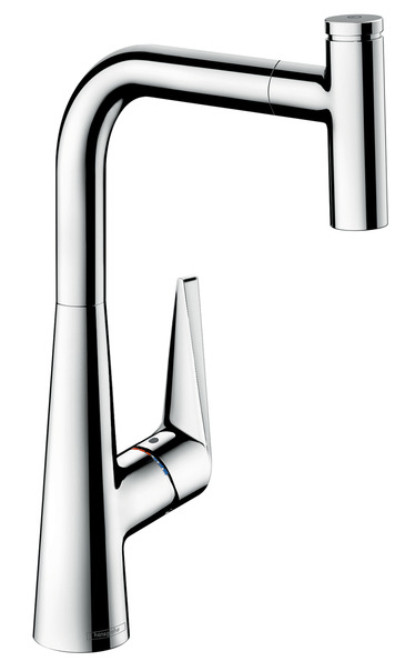 72821000_0 Hansgrohe Talis Select S Spültisch Einhandmischer mit Ausziehauslauf, verchromt 72821