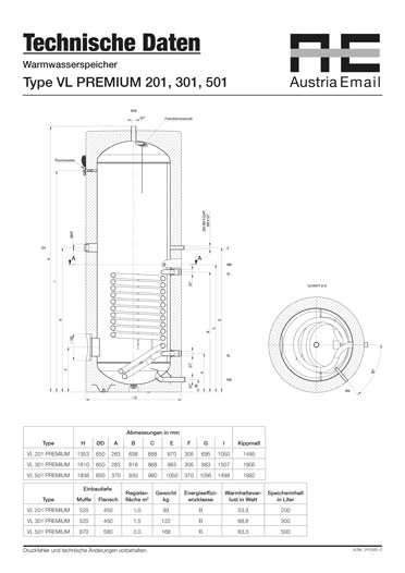 Technische-Daten-Austria-Email-VL501