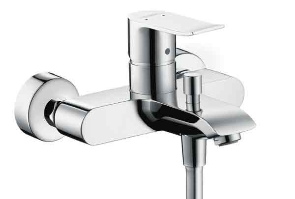 Hansgrohe Metris Badewannenarmatur Mischer chrom 