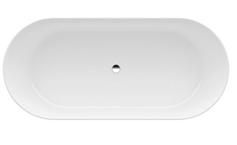 Laufen-Pro-Badewanne-freistehend-Ansicht-von-oben Laufen Pro Badewanne freistehend 1650 mm Ansicht von oben