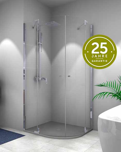 PALME-FENIX-Runddusche-Chrom Palme Ferox Runddusche  Duschkabine chrom