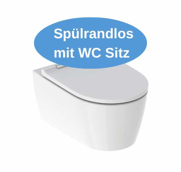 Wand WC Set Geberit One spülrandlos 