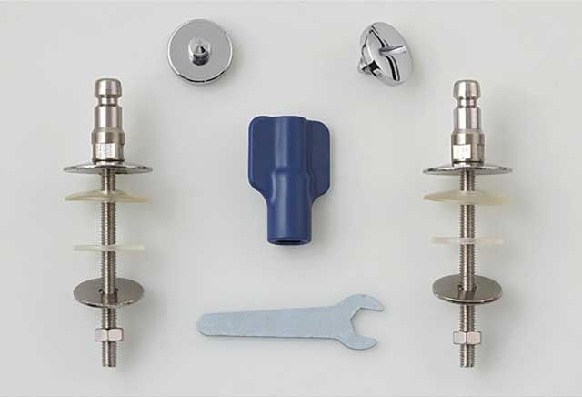 Laufen-Befestigung-zu-9195-1 Laufen 9195.2 Befestigung zu Laufen Pro WC Sitz 9195.1