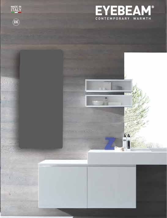 Eyebeam_L-basaltgrau Eyebeam Glas Infrarotheizkörper 1500 Watt basaltgrau