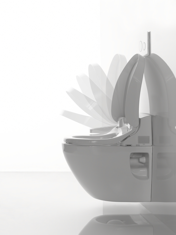 Toto Washlet GL2.0 Dusch-WC Set  mit Wand-WC Tiefspüler MH Tornado Flush System weiß