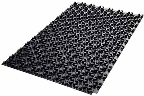Noppenfolie Tece Foliensystemplatte 1440x840mm ohne Isolierung Verpackung zu 16,8 m2