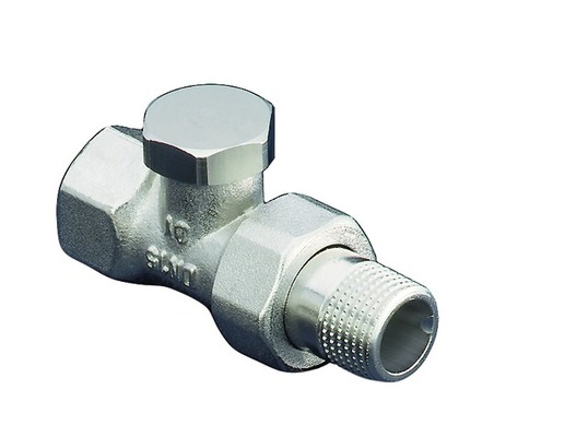 OVRLV15G Oventrop "Combi 2" Rücklaufverschraubung DN 15, 1/2", gerade,vernickelt