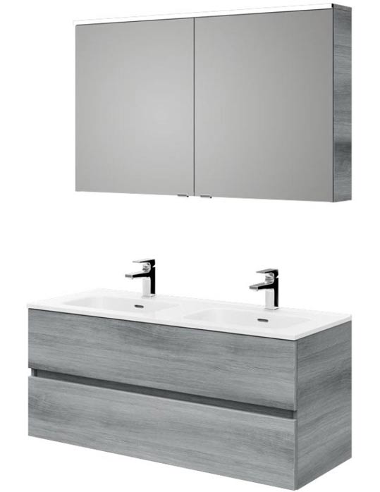 ISBMBAGLWTS12GN Artiqua Möbelkombination 1210 mm Graphit