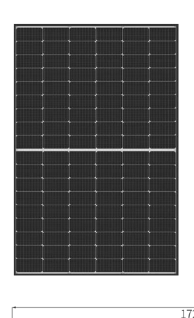 Longi_PV-Modul_410 Longi PV Modul mit schwarzem Rahmen