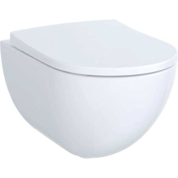 Geberit Caluna Wand WC Set mit WC-Sitz in weiß Geberit Caluna Wand WC Set mit WC-Sitz in weiß