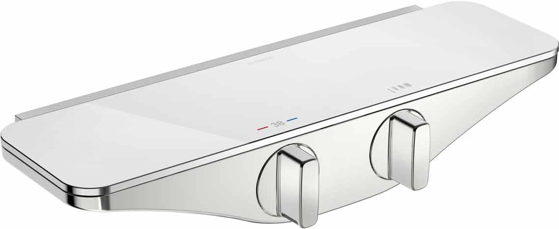 HANSA-4 Hansa Emotion Brausethermostat weiss/chrom