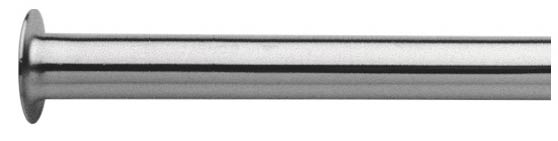 Kuperrohr 10 mm Durchmesser für Armaturen verchromt 