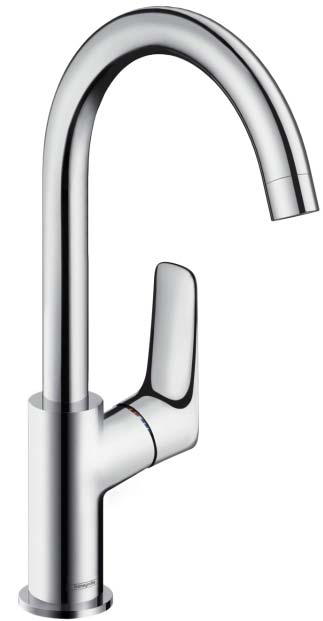 Hansgrohe71130_0 Hansgrohe Logis Waschtisch Einhandmischer Hebel seitlich, verchromt 71130