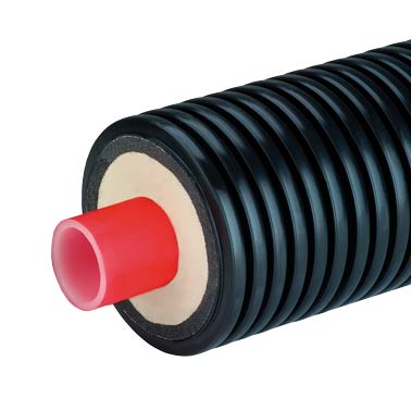 Austroflex-Fernw-rmerohr-Single-50 Austropur Austroflex Fernwärmerohr single, einfach  50 mm