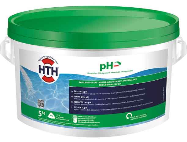 HTH pH Minus Poolpflege HTH pH Minus Mikrogranulat für Poolwasser