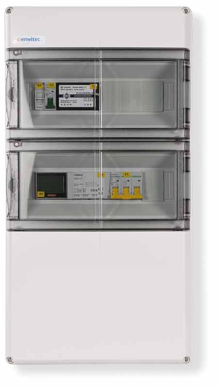 Enwitec Netzumschaltbox Fronius Symo Hybrid / Gen24, mit FRT, AT Enwitec Netzumschaltbox Fronius Symo Hybrid / Gen24, mit FRT, AT