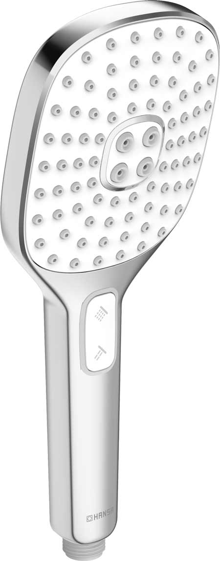 Hansa84330200_ Hansa Handbrause Activajet Style 8433 0200 chrom/weiß