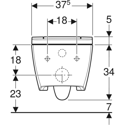 Geberit-14622011_Abmessungen Geberit AquaClean Sela 146.220 mit Abmessungen