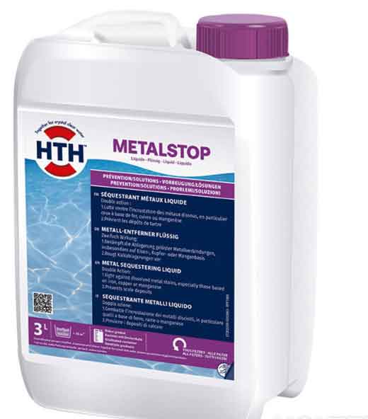 HTH METAL STOP Metallentferner für Pools 3 Liter